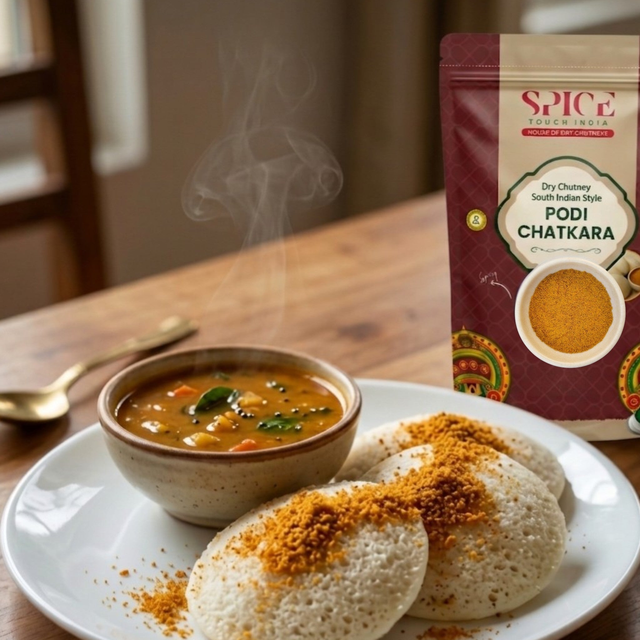 Podi Chatkara | Authentic South Indian Gunpowder Chutney