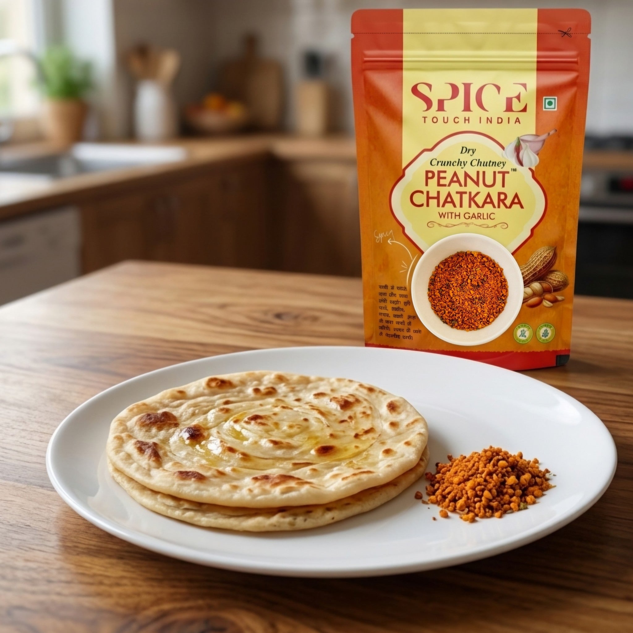Peanut Chatkara | Crunchy Peanut & Garlic Dry Chutney